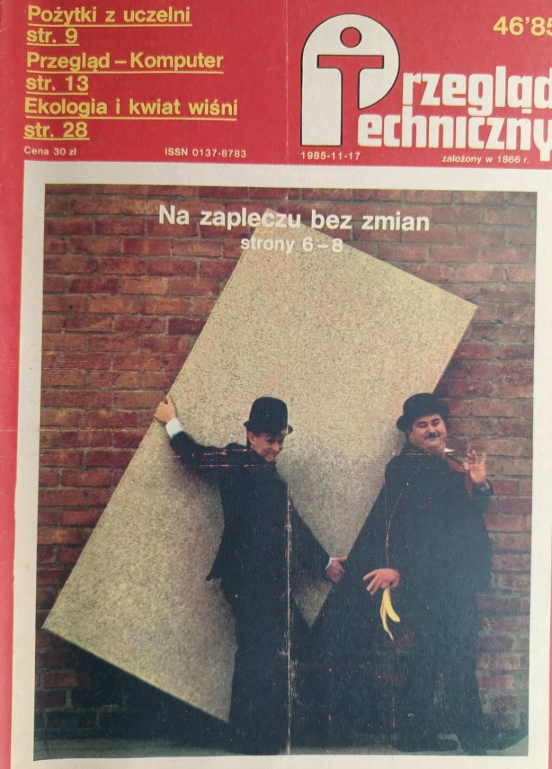 PRZEGLĄD TECHNICZNY NR 46/1985