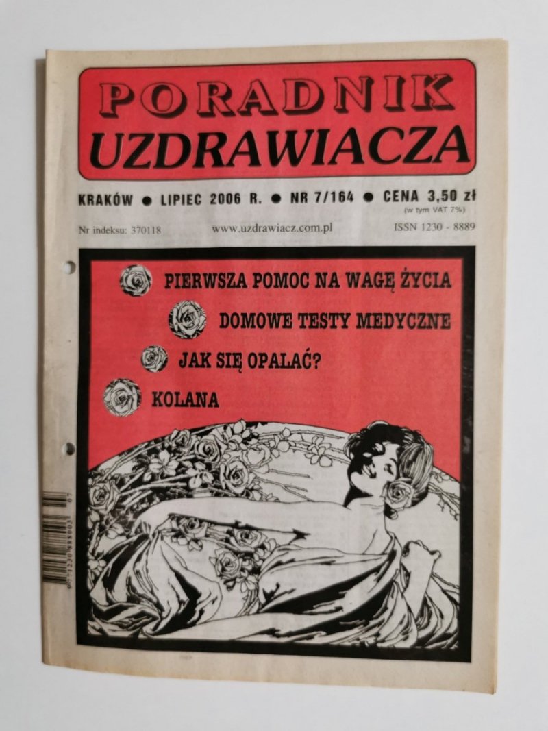 PORADNIK UZDRAWIACZA NR 7/164 LIPIEC 2006 r.
