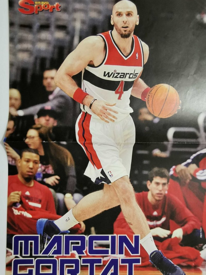 BRAVO SPORT PLAKAT. GORTAT (WIZARDS) OLIVIER GIROUD (ARSENAL)