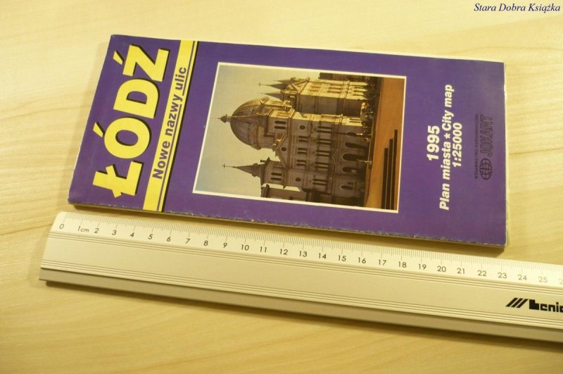 ŁÓDŹ. PLAN MIASTA 1995