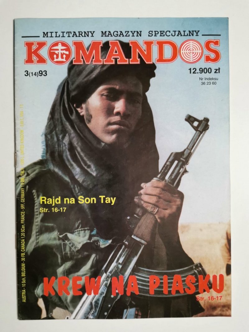 KOMANDOS NR 3 (14) 93 KREW NA PIASKU