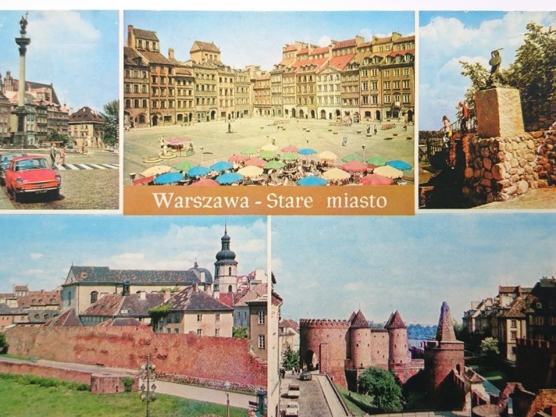 WARSZAWA - STARE MIASTO. PLAC ZAMKOWY; RYNEK