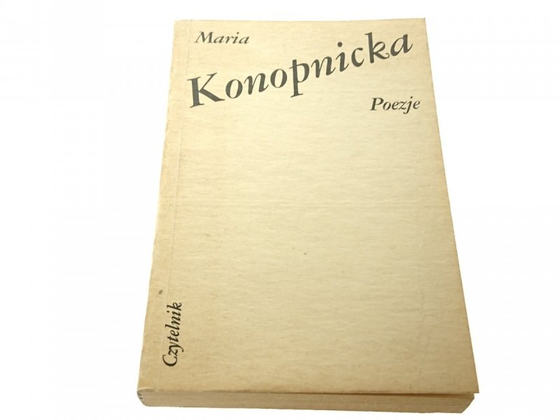 POEZJE - Maria Konopnicka 1985