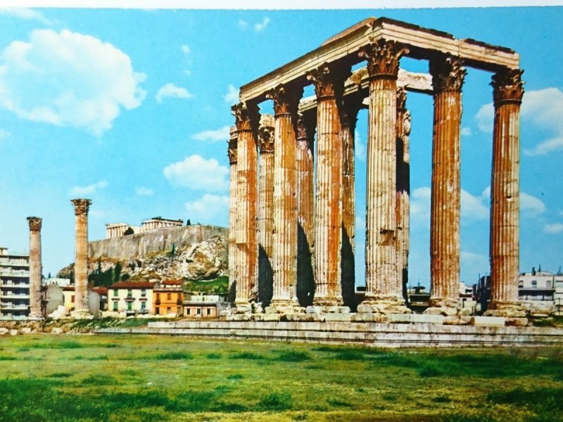 ATHENS. VIEW OF THE TEMPLE OF THE OLYMPIAN JUPITER