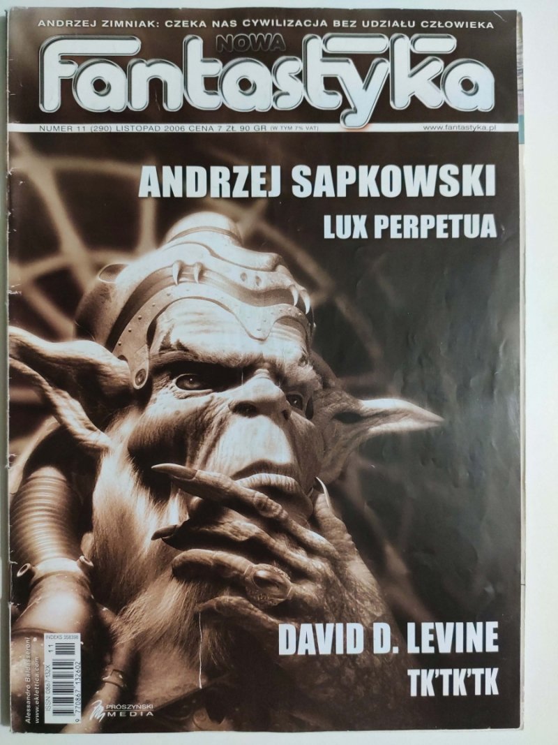 NOWA FANTASTYKA NR 11 (290) LISTOPAD 2006
