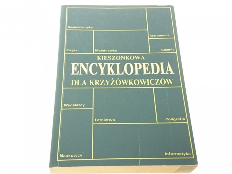 KIESZONKOWA ENCYKLOPEDIA DLA KRZYŻÓWKOWICZÓW 1992