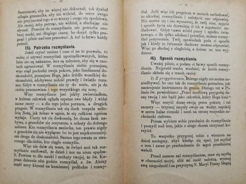  UWAGI O MODLITWIE DLA KAŻDEGO WIELCE POŻYTECZNE 1904