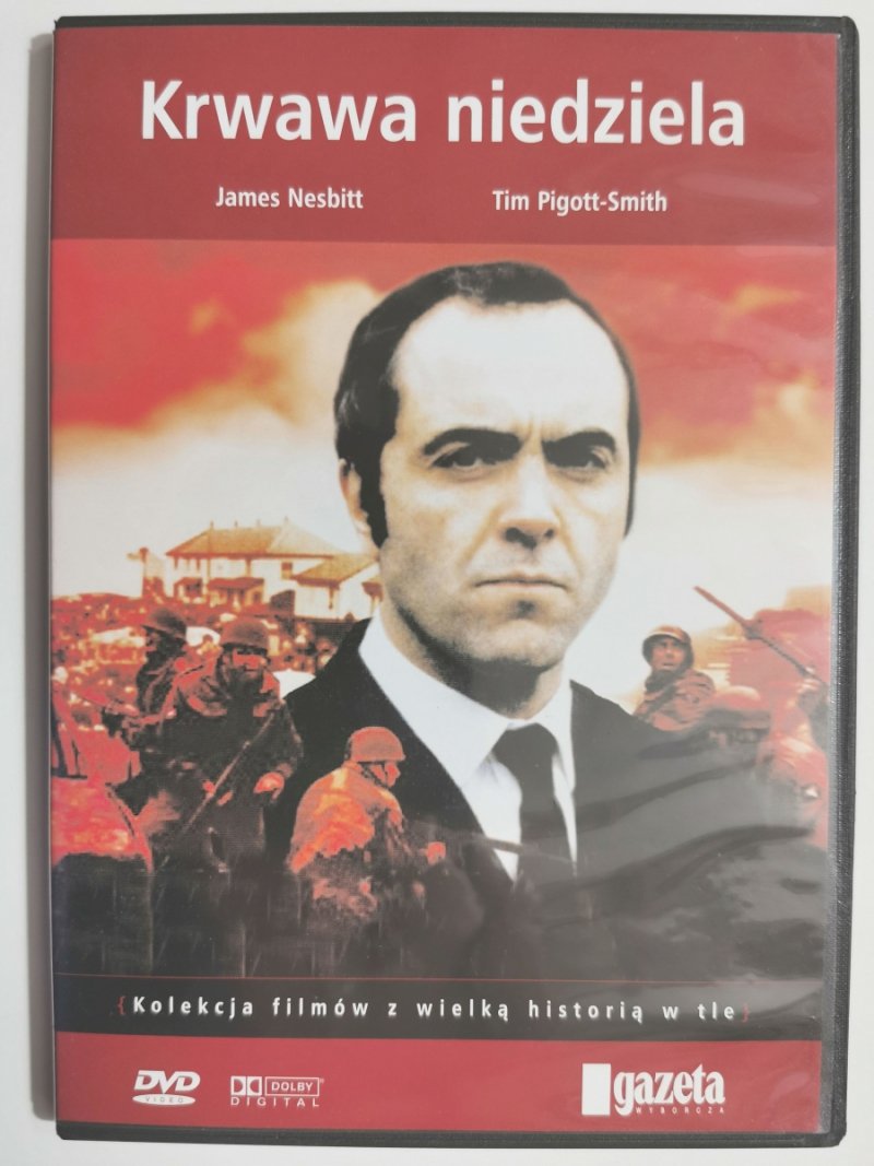 DVD. KRWAWA NIEDZIELA. JAMES NESBITT