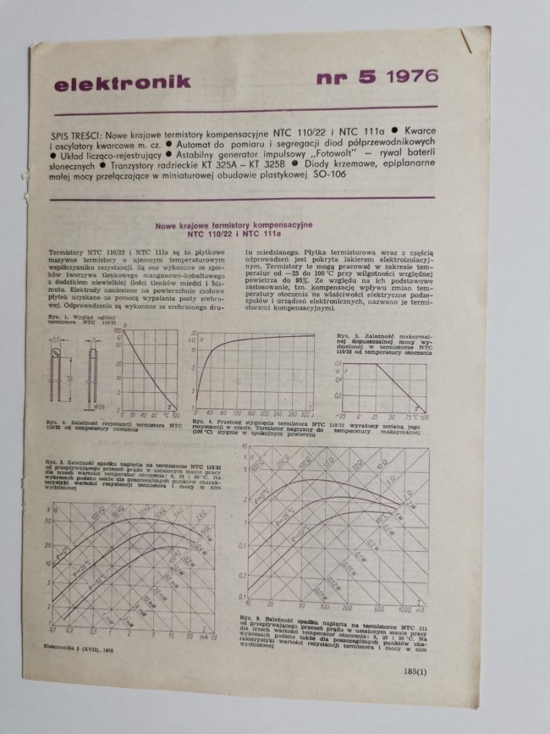 ELEKTRONIK NR 5 1976