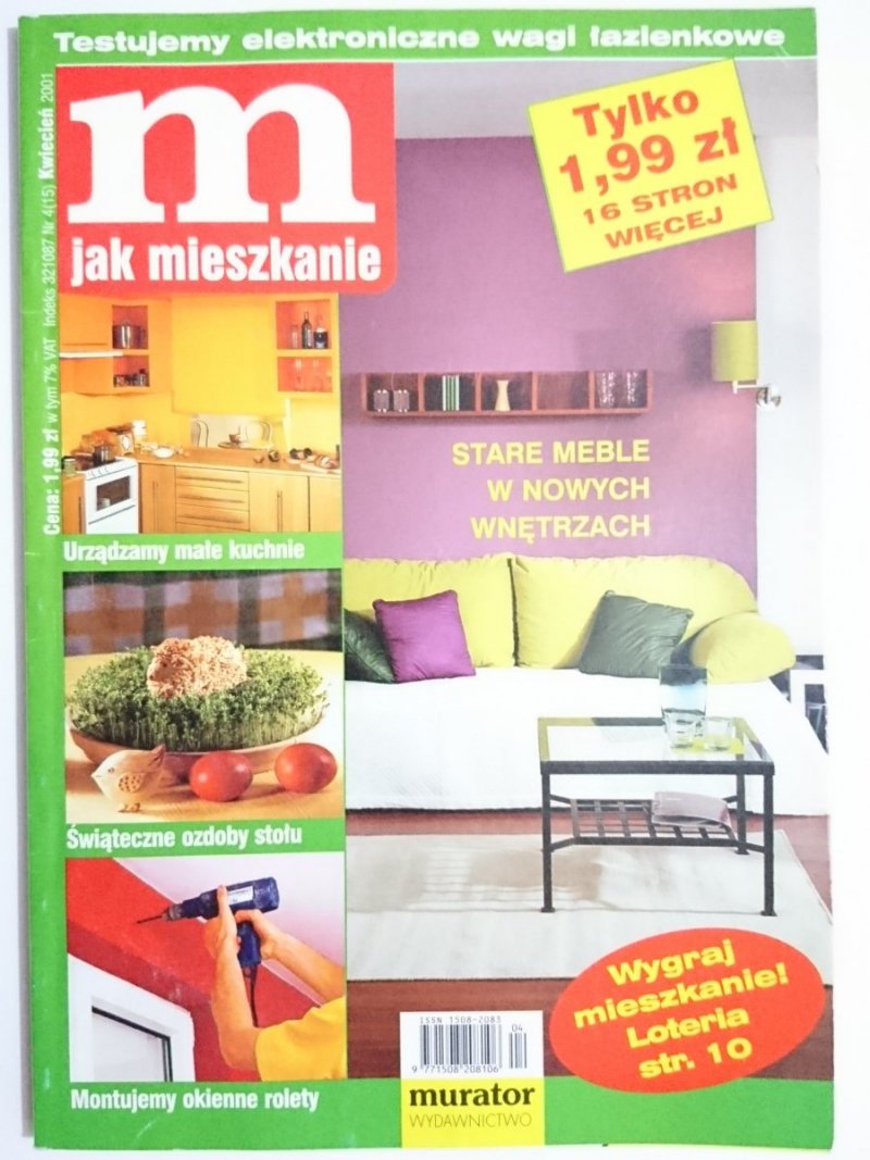 M JAK MIESZKANIE NR 4 (15) KWIECIEŃ 2001