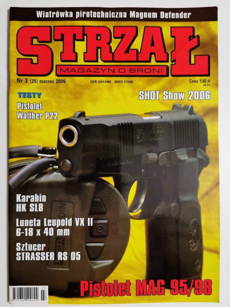 STRZAŁ MAGAZYN O BRONI NR 3 (35) MARZEC 2006