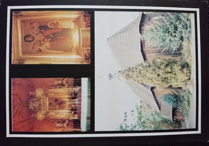 NARAMICE. KOŚCIÓŁEK P. W. WSZYSTKICH ŚWIĘTYCH Z XVI w. OTŁARZ BAROKOWY