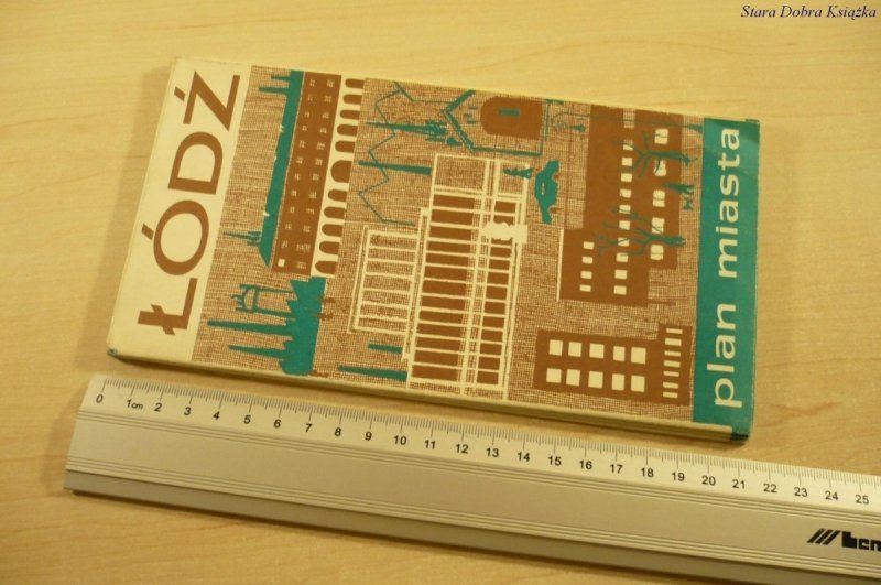 ŁÓDŹ. PLAN MIASTA (1981)
