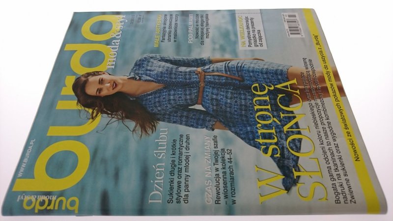 BURDA NR 3/2015 W STRONĘ SŁOŃCA