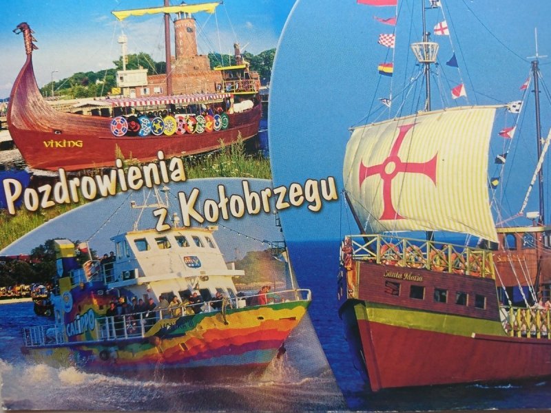 POZDOWIENIA Z KOŁOBRZEGU. ŻEGLUGA PASAŻERSKA