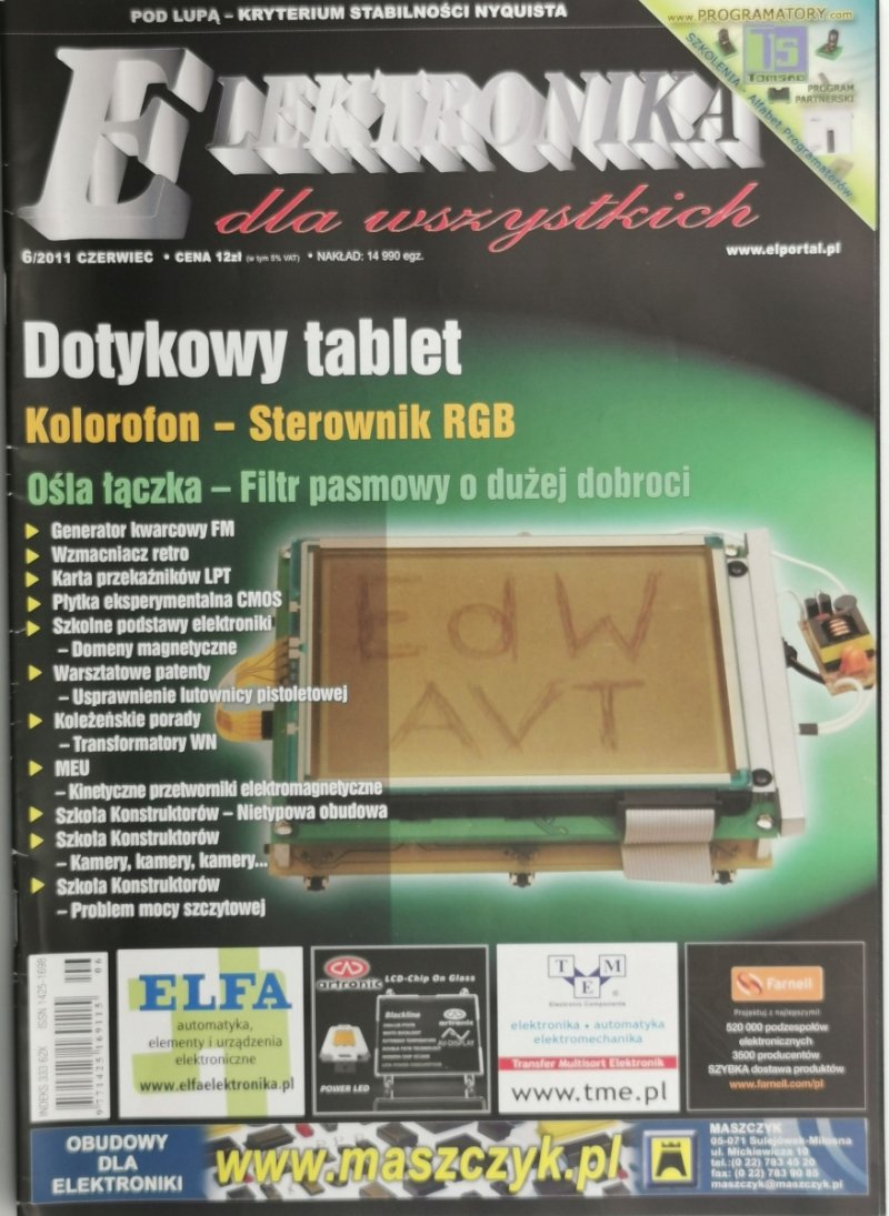 ELEKTRONIKA DA WSZYSTKICH 6/2011