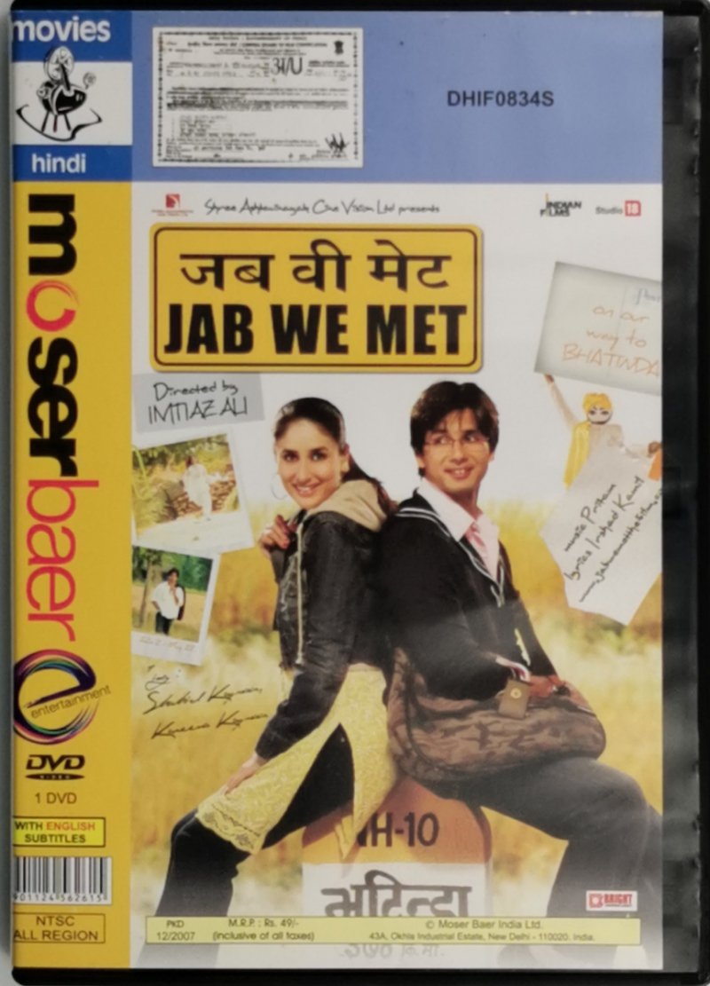 DVD. JAB WE MET