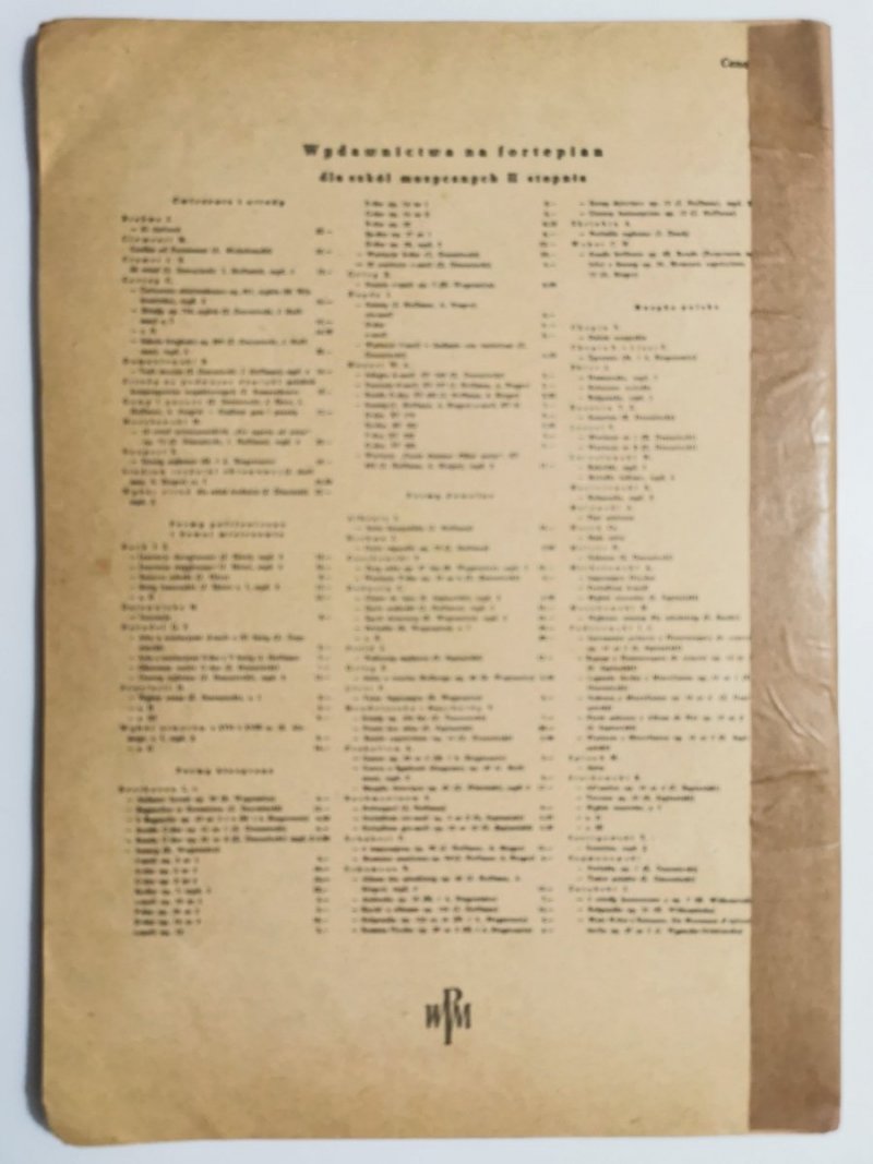 WSTĘPNA SZKOŁA BIEGŁOŚCI OP.849 - S. Czerny 1963