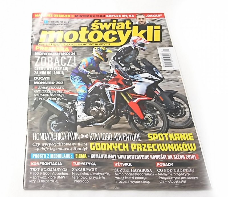 ŚWIAT MOTOCYKLI NR 1 (291) STYCZEŃ 2018