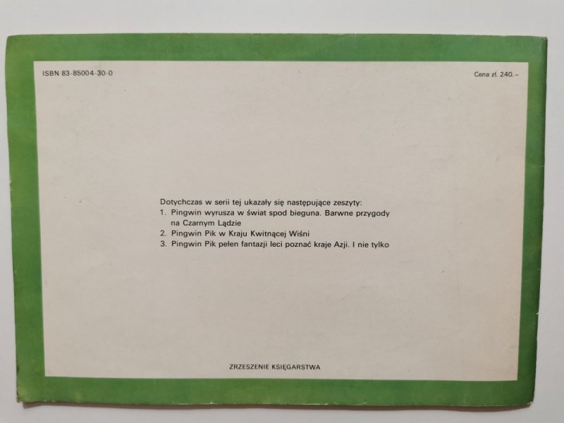 PÓŁNOCNA AMERYKA WITA PIKA PODRÓŻNIKA - Krystyna Korewicka 1987