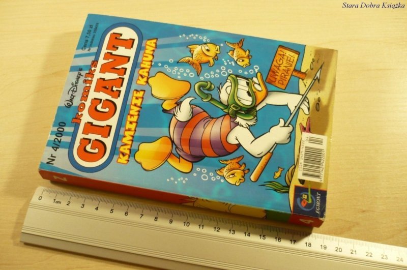 KOMIKS GIGANT NR 4/2000 KAMIENIE KAHUNA