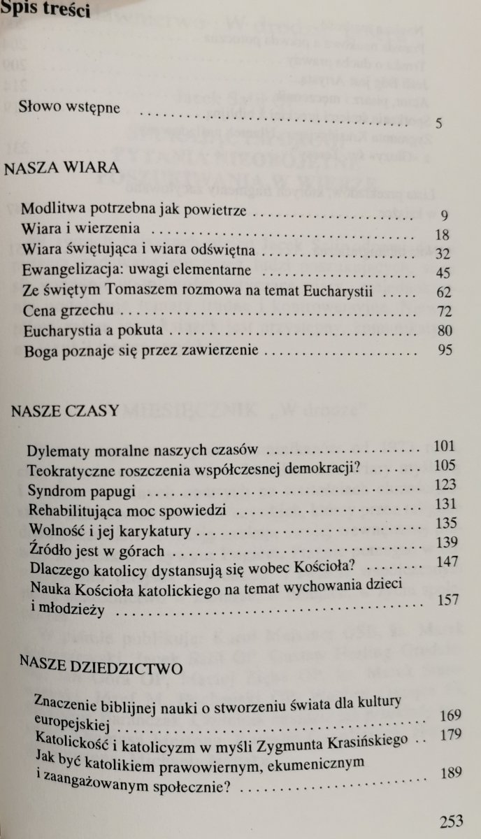 DYLEMATY NASZYCH CZASÓW - Jacek Salij OP 1994
