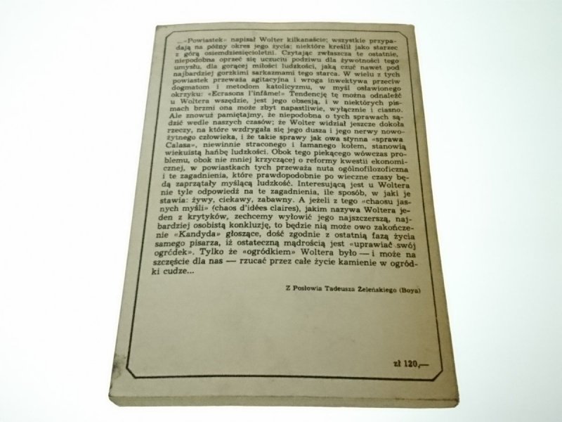 POWIASTKI FILOZOFICZNE - Wolter 1985