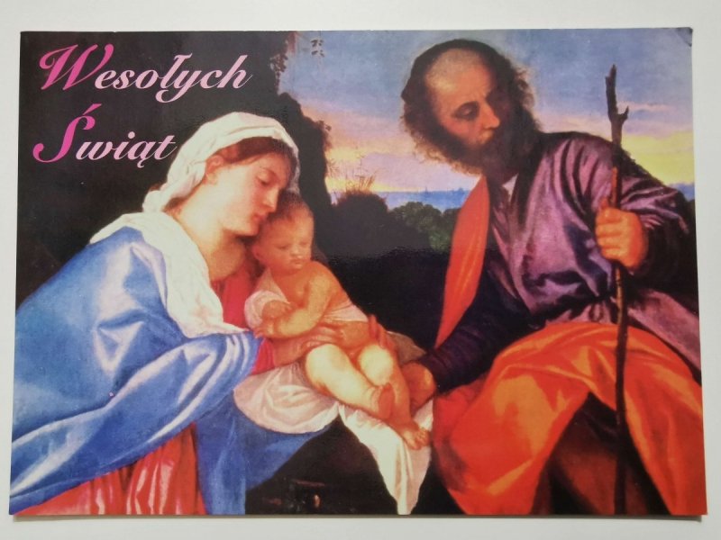 KARTKA ŚWIĄTECZNA NR.04 WESOŁYCH ŚWIĄT