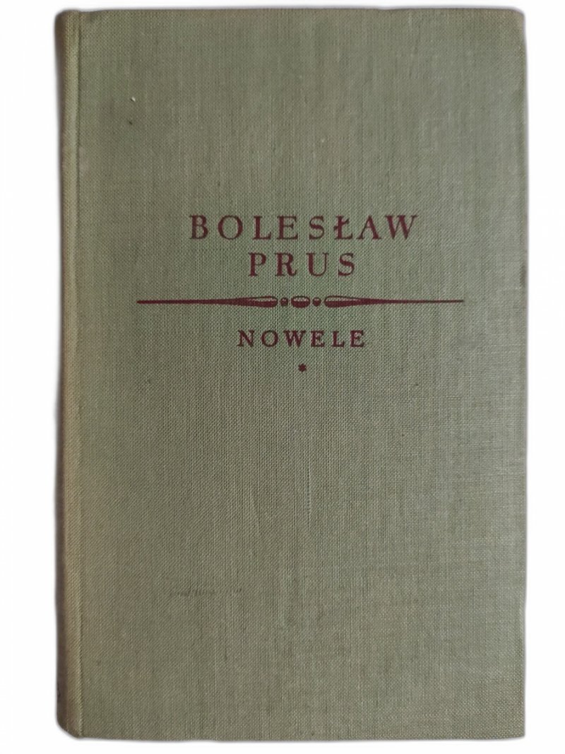 NOWELE * - Bolesław Prus