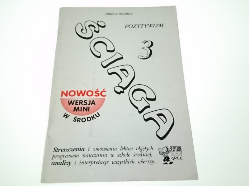 ŚCIĄGA 3 POZYTYWIZM 1995