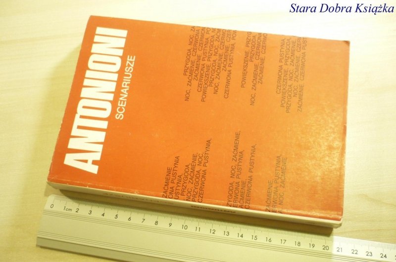 ANTONIONI. SCENARIUSZE 1989