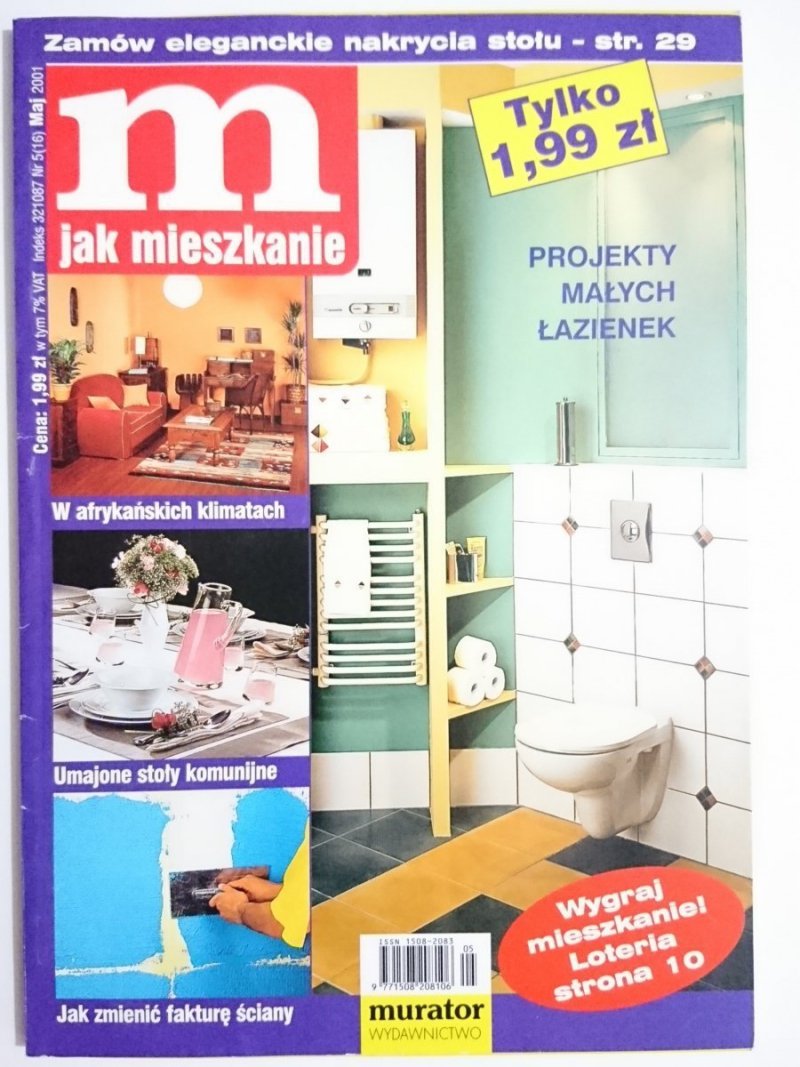 M JAK MIESZKANIE NR 5 (16) MAJ 2001