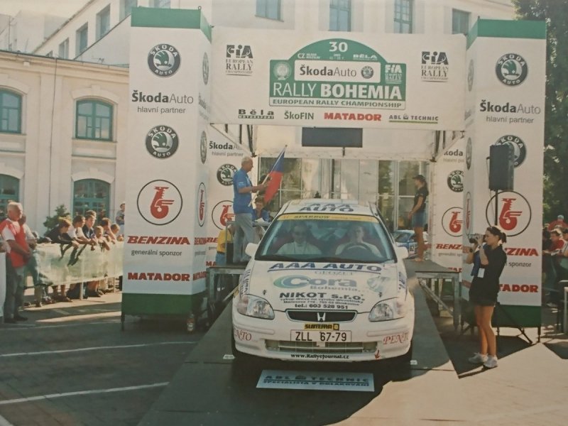 RAJD WRC 2005 ZDJĘCIE NUMER #186 HONDA CIVIC