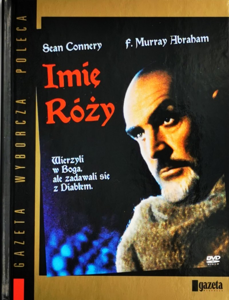 DVD. IMIĘ RÓŻY. SEAN CONNERY