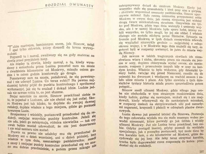 ŻYWI I MARTWI - Konstanty Simonow 1975