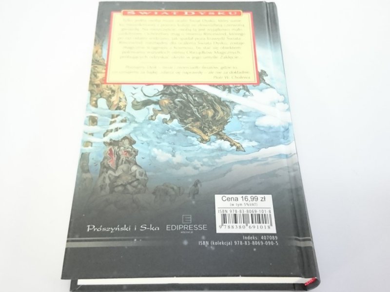 ŚWIAT DYSKU TOM 11 BLASK FANTASTYCZNY - Pratchett 