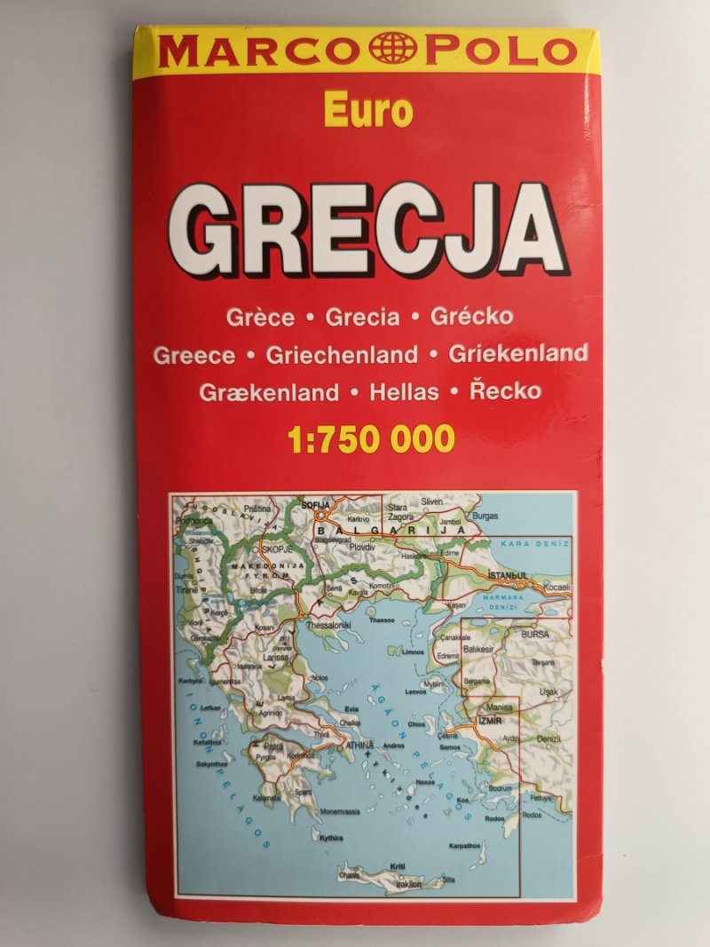 GRECJA 1:750 000