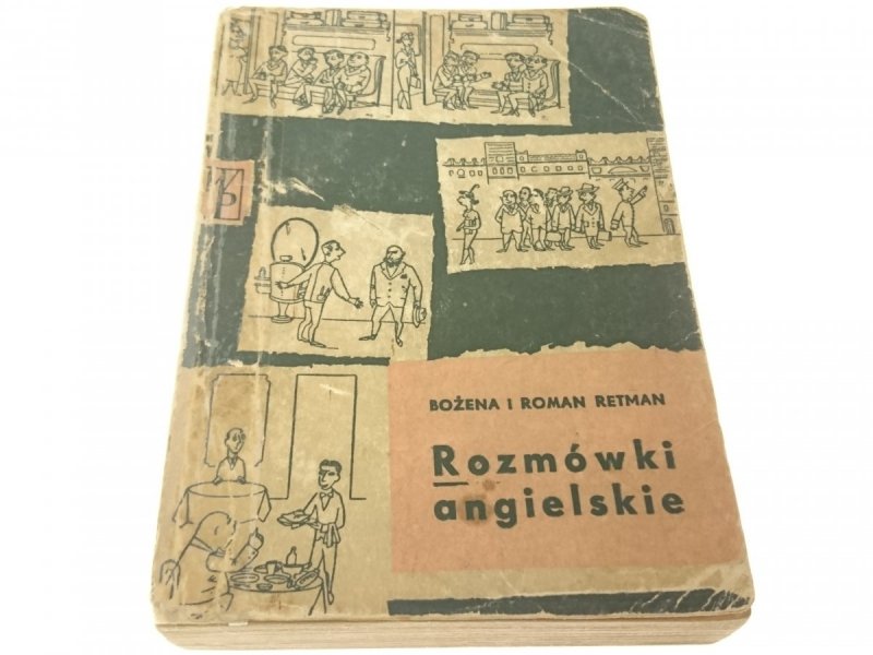 ROZMÓWKI ANGIELSKIE - Bożena i Roman Retman (1958)