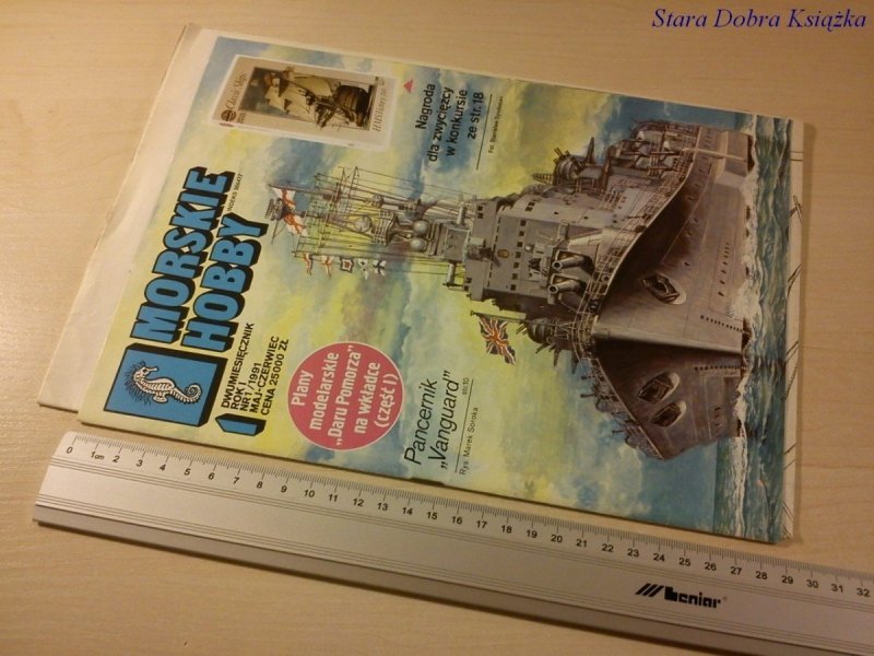 MORSKIE HOBBY NR 1 1991 MAJ-CZERWIEC + PLAN