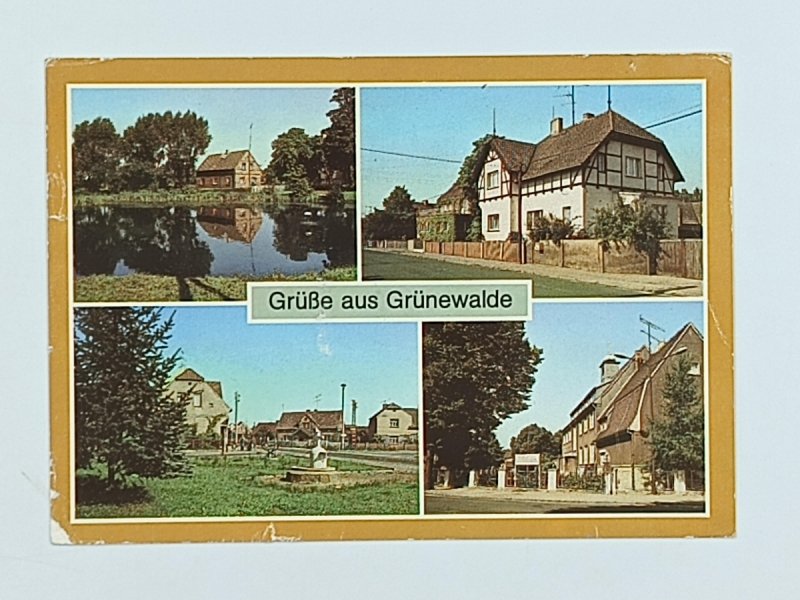 GRUSSE AUS GRUNEWALDE DORFTEICH