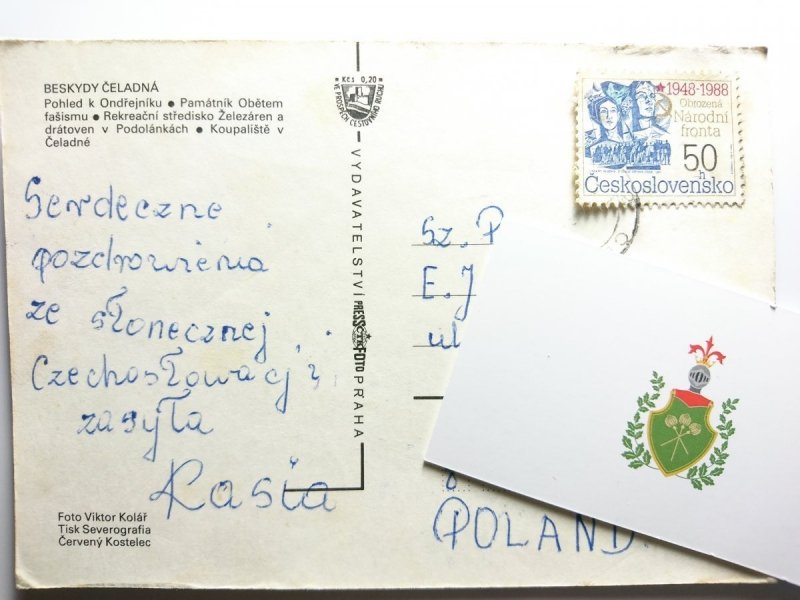 BESKYDY ĆELADN. POHLED... FOT. VIKTOR KOLAR