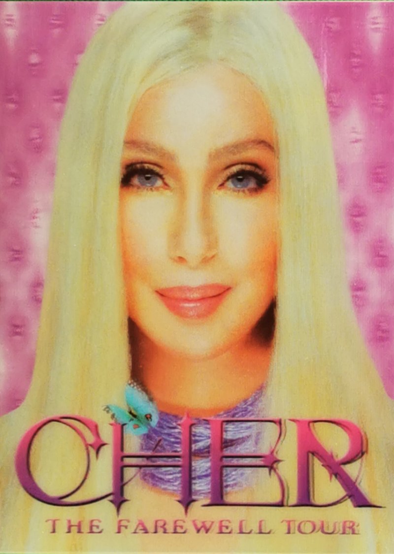 DVD.  CHER: THE FAREWELL TOUR 