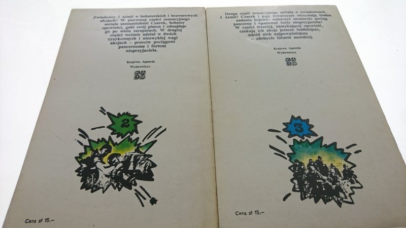 ZWIADOWCY TOM 1 i 2 - Jerzy Korczak 1977