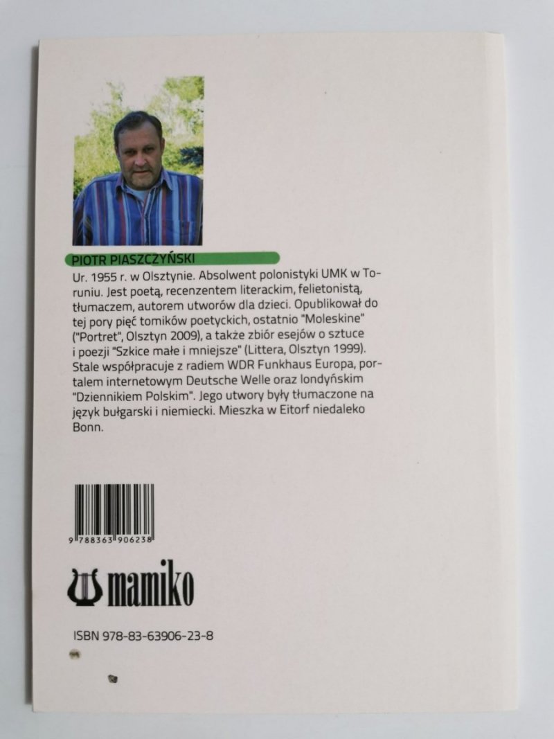 PRZERWA W PODRÓŻY - Piotr Piaszczyński 2014