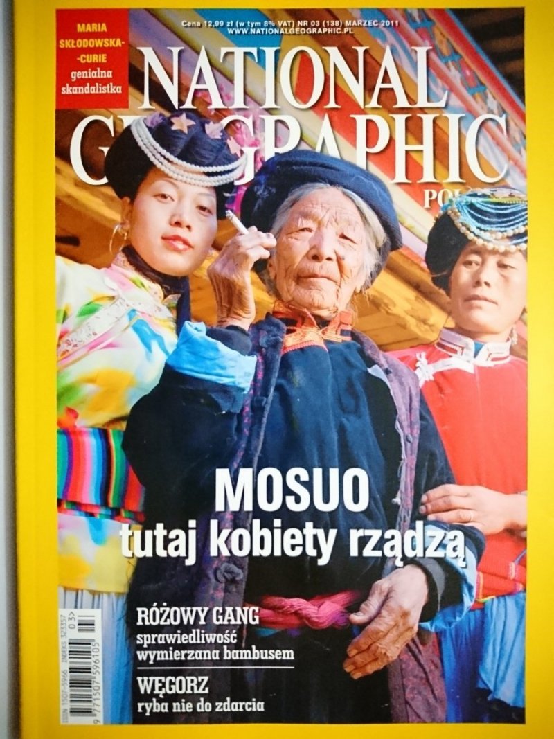 NATIONAL GEOGRAPHIC POLSKA 3-2011 + MAPA