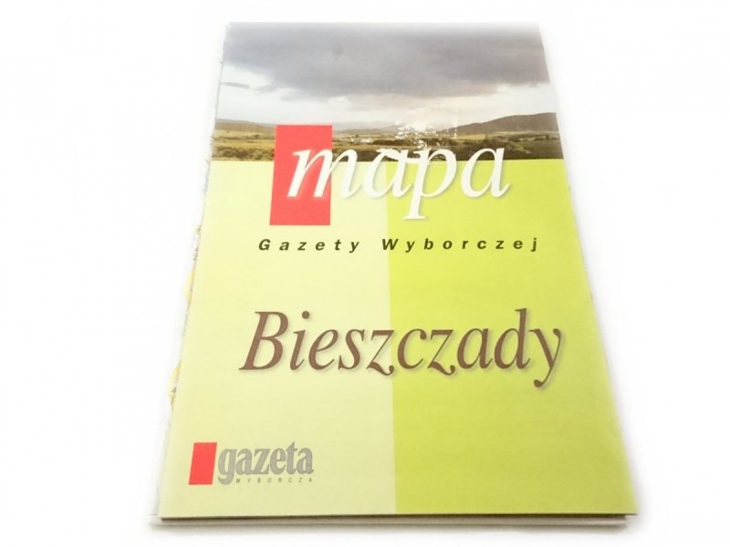 MAPA GAZETY WYBORCZEJ. BIESZCZADY
