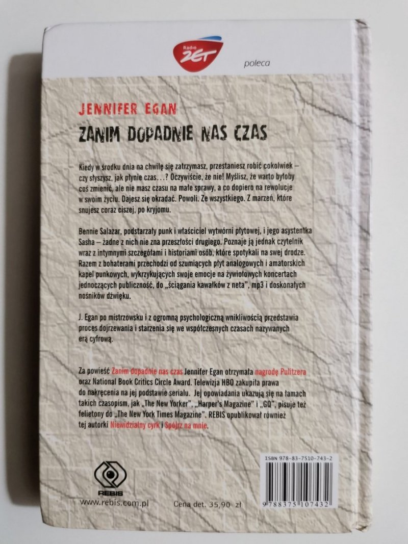 ZANIM DOPADNIE NAS CZAS - Jennifer Egan 