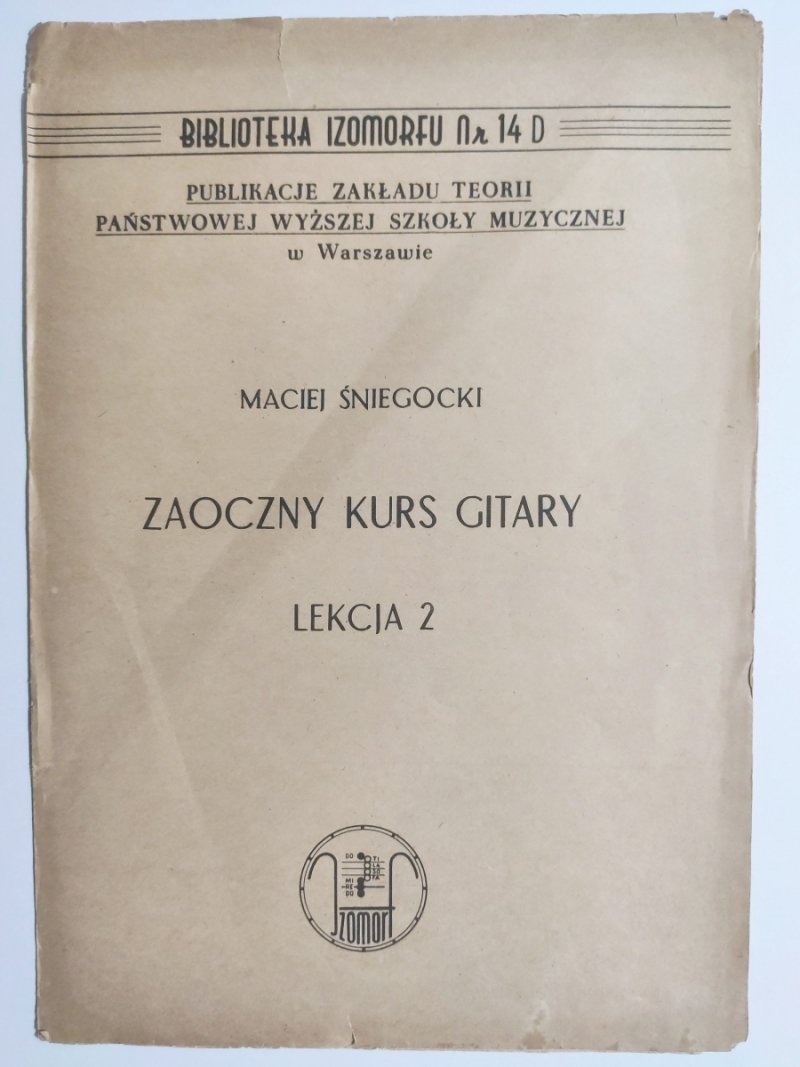 ZAOCZNY KURS GITARY LEKCJA 2 - Maciej Śniegocki