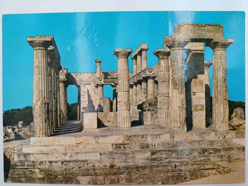 GREECE AEGINA THE TEMPEL OF AFAIAS