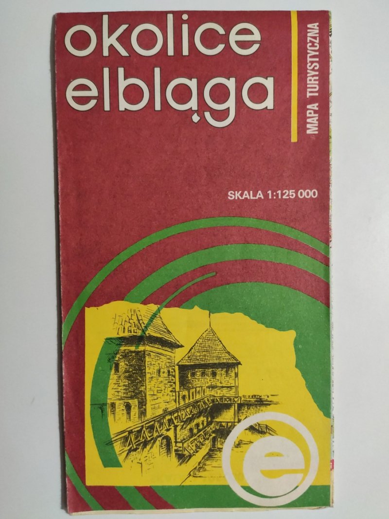 OKOLICE ELBLĄGA 1:125 000